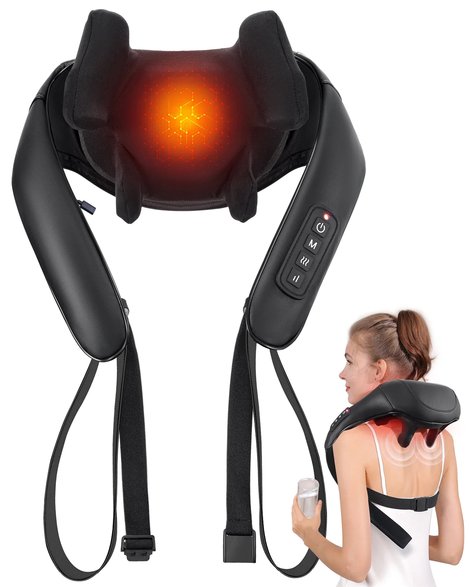 Cordless Shiatsu Massage Pillow