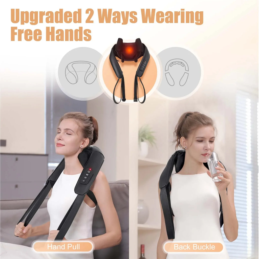 Cordless Shiatsu Massage Pillow